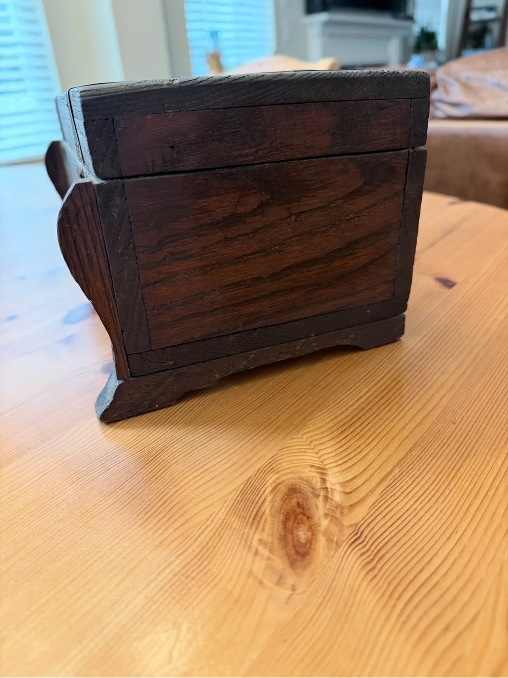 Vintage solid dark